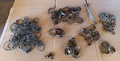 Vintage Hose Clamps Assortment Lot Radiator Automotive Car Wire Band Spring + • $30