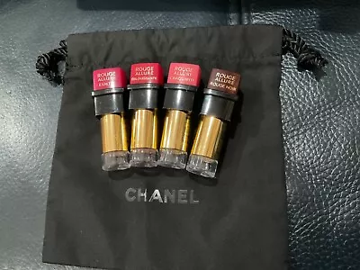 CHANEL ROUGE ALLURE  Lipstick  93 Exaltee 109 Rouge Noir 146  Craquante 165  • $195.49