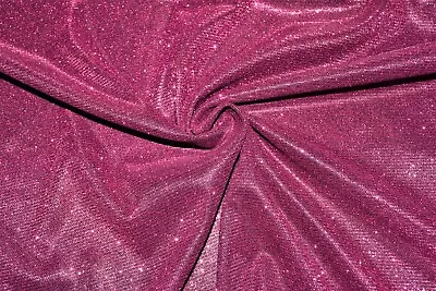 £7.75 • Buy Sparkly Glitter Stretch Moonlight Fabric 58”wide Dress Bridal Costumes Backdrop
