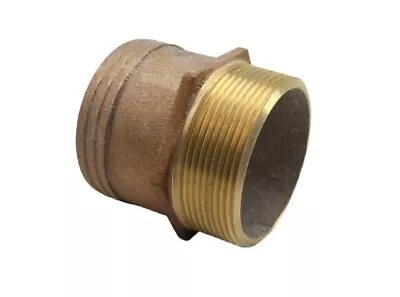 Groco PTH-3000 Marine Bronze 3  Pipe X 3  Hose Barb Adapter Tailpiece Fitting • $89.95