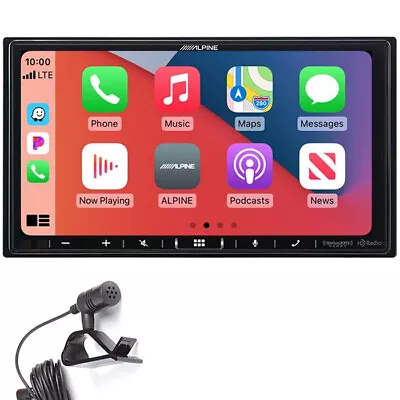 Alpine ILX-407 7 In 2-DIN Multimedia Receiver Apple CarPlay/Android Car Stereo • $449.96