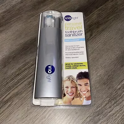 Vio Light Travel Toothbrush Sanitizer Model VIO200 Germicidal UV - New & Sealed • $30
