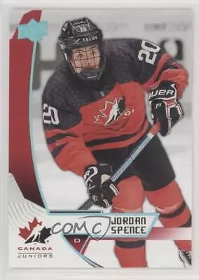 2019 Upper Deck Team Canada Juniors Blue Jordan Spence #81 • $0.99