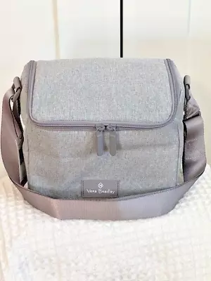 Vera Bradley Lunch Cooler Insulated Bag In Medium Heather Gray • $45