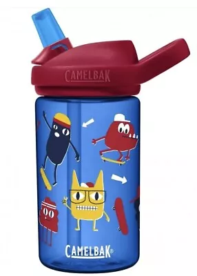 CamelBak Eddy+ Kids Water Bottle - 400ml - Skate Monsters • $20