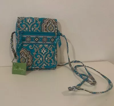 Vera Bradley Mini Hipster Crossbody New Totally Turq • $19.99