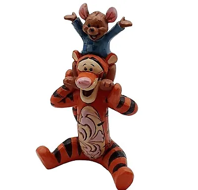 Disney Traditions  Enesco Jim Shore Tigger & Roo Bestest Pals Figurine AS IS.. • $39