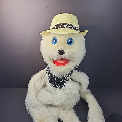 Vintage Wynn Miller Mopkins 1980s Plush Full Body Puppet 30” With Hat & Bandana • $39.98