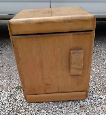 Solid Maple Mid Century Nightstand / End Table  (NS64) • $359.10