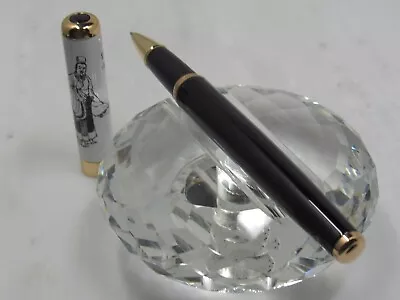 Gorgeous High Quality Kaigelu Black & Porcelain Design Roller Ball Pen • $30.59