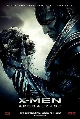 A3 Size - X-MEN APOCALYPSE MOVIE Fantasy  Science GIFT/ WALL DECOR ART POSTER • £4.99