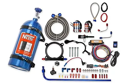 NOS 02126NOS Complete Wet Nitrous System Fits 15-17 Mustang • $598.32