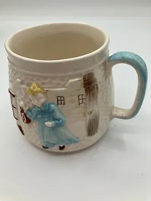 Keele Street Pottery Wee Willie Winkie Cup Vintage Nursery Rhyme England • $15