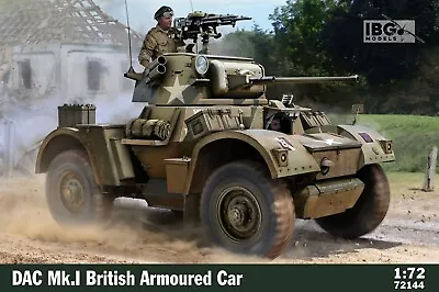 IBG 1/72 Model Kit 72144 DAC Mk.I British Armoured Car • £17.50