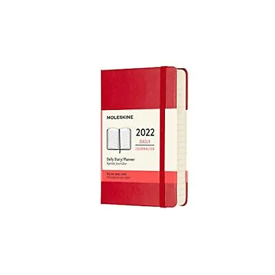 Moleskine Classic 12 Month 2022 Daily Planner Hard Cover Pocket 3.5  X 5.5  S... • $29.82