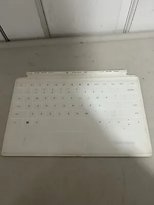 Microsoft 1515 Surface Touch Cover White Magnetic Standard Keyboard Used #2 • $19.79