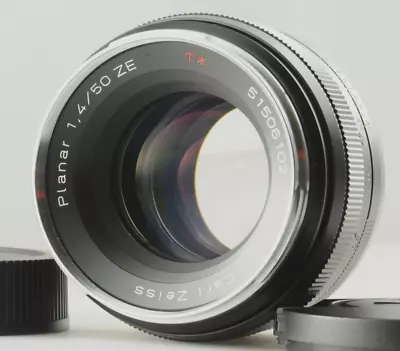 Near MINT Carl Zeiss Planar T* 50mm F/1.4 ZE For Canon EF Lens W/caps From Japan • $375.06