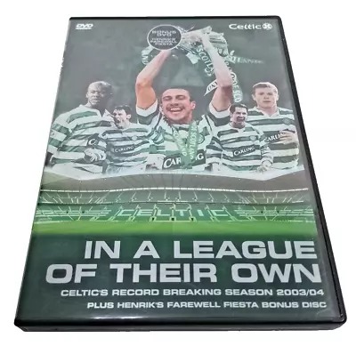 Celtic FC: In A League Of Their Own 2004 DVD End Of Season Review 2003/04 VGC • £4.99