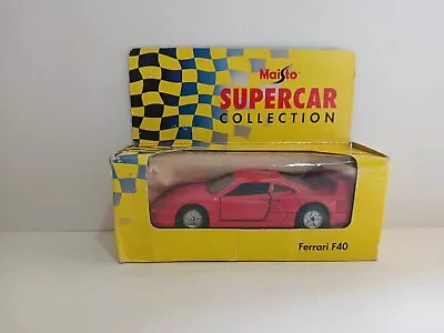 Maisto Supercar Ferrari F40 Boxed • £9.99