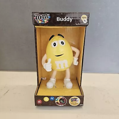 2015 M&M'S Collectable Yellow Buddy Candy Dispenser New In Box • $24.26