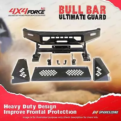 4X4FORCE Ultimate Guard Bull Bar No Loop Bar For Nissan Navara D40 2011-On Spain • $1189.95