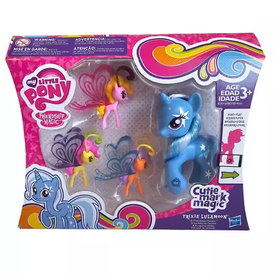 Hasbro My Little Pony Trixie Lulamoon & Friendship Flutters Cutie Mark Magic New • $114.40