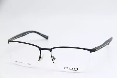 New Morel Oga 10057o Ng11 Black Authentic Eyeglasses 58-18 • $132.61