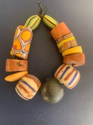 Antique Venetian - African Trade Beads - Millefiori Italian Glass • $12