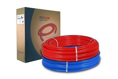 PEX B TUBING KIT RED AND BLUE POTABLE WATER Pipe TUBING 100-500ft 3/4 In-1/2 In • $349.99