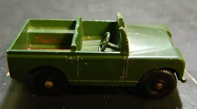 Vintage Lesney Matchbox Series II Green Land Rover No. 12 (1968) Fair - Good • $10.99