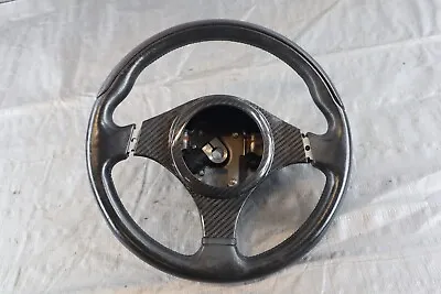 2003 Mitsubishi Lancer Evolution 8 Gsr Evo8 Oem Leather Momo Steering Wheel #662 • $299.99