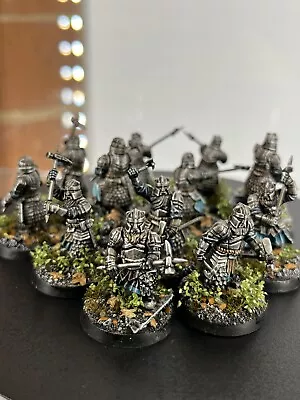 Warhammer Lotr Mesbg The Hobbit Pro Painted Grimhammers X12 • £41