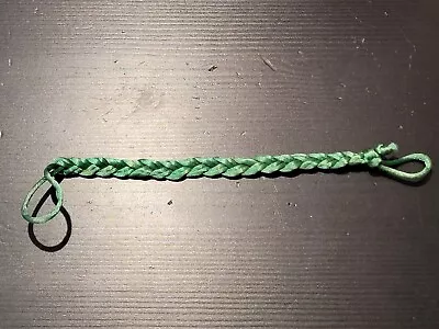 Repro WW2 German Army Whistle Lanyard Jager Dark Green Panzergrenadier 557 • $12