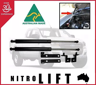 Nitro Lift Bonnet Gas Strut Conversion Kit Ford Pj Pk Ranger 2006-2011 Hood. • $84.95