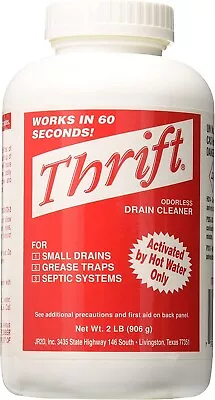 Thrift Marketing GIDDS-TY-0400879 Drain Cleaner 2 Lb  White • $22.69