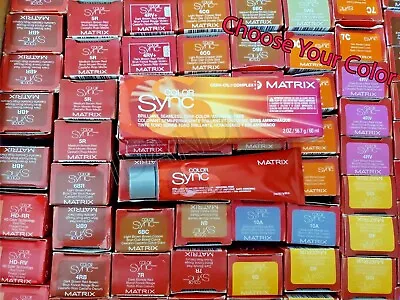 Matrix Color Sync Demi Permanent Hair Color Ammonia Free 2oz/56.7g Choose Shade • $9.95