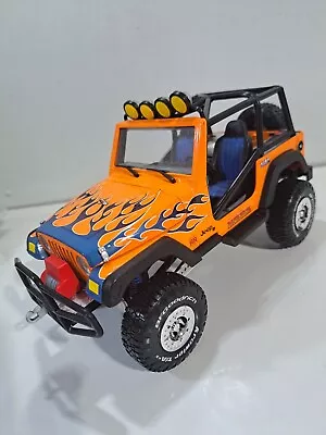 Toy Zone 1:18 Die Cast Lifted 2004 Jeep Wrangler Trail Rig/Offroader • $75