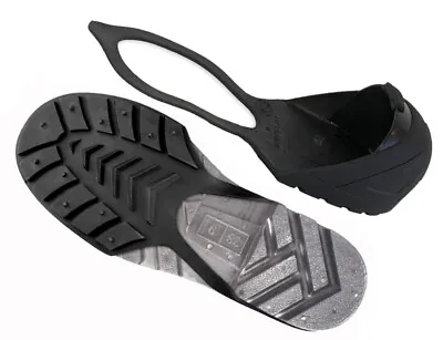 Oshatoes All Black Steel Toe Cap Safety Overshoe OSHA Compliant Small • $39.97