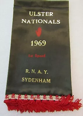 ROYAL NAVY AIRCRAFT YARD (R.N.A.Y.) - Ulster Nationals 1969 - Winners Pennant • £25