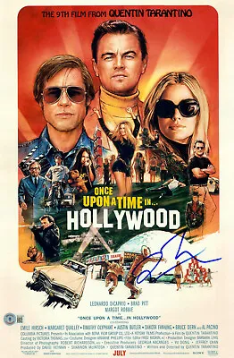 Quentin Tarantino Signed Once Upon A Time In Hollywood 12x18 Photo Beckett Coa • $1000