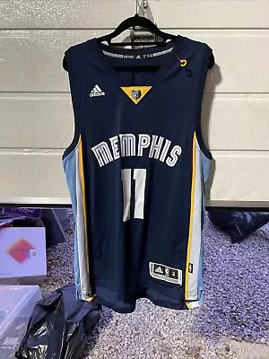 Adidas Mens Small +2 Length Mike Conley Memphis Grizzlies Swingman #11 Jersey • $30