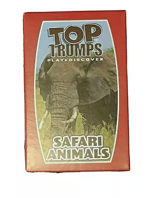 Mcdonalds Top Trumps Card Game Play & Learn Safari Animals Card Brand New  • £3.99