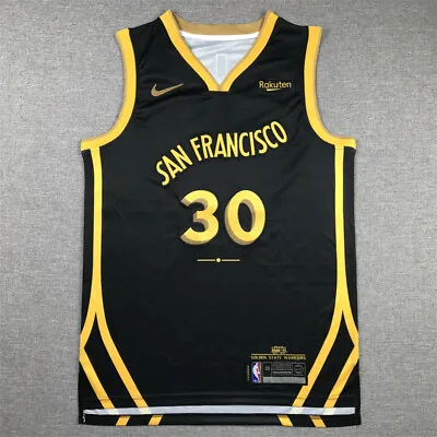 City Edition Stephen Curry #30 Golden State Warriors Basketball Jerseys*- • £20