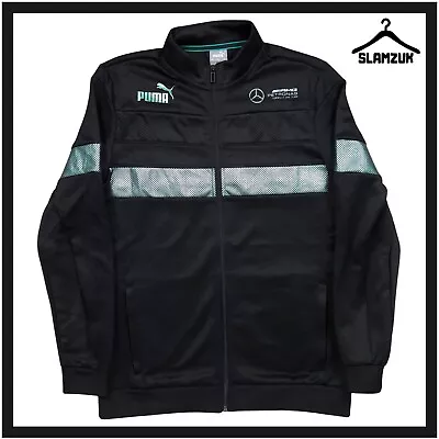 Mercedes AMG Petronas Jacket Puma Large Formula 1 F1 Track Top 536420-01 EE5 • £79.99