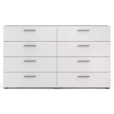 Tvilum Austin 8 Drawer Double Dresser In White • $231.40