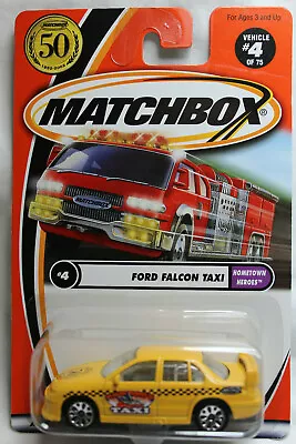 Matchbox 1:64 Scale 2002 Hometown Heroes Series FORD FALCON TAXI • $2.99