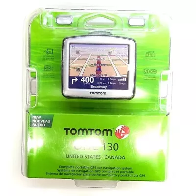 Rare Vintage New TomTom One 130 US & Canada GPS Car Navigation Mountable System • $64.95