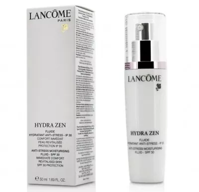 Lancome Hydra Zen Fluide Anti Stress Moisturising SPF30 50ml Damaged Box  • £39.99