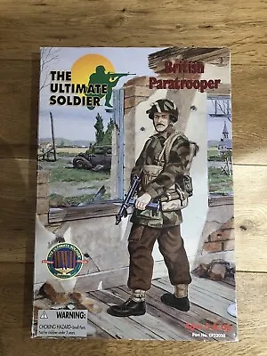 RARE The Ultimate Soldier British Paratrooper Toy Action Figure • £149.99