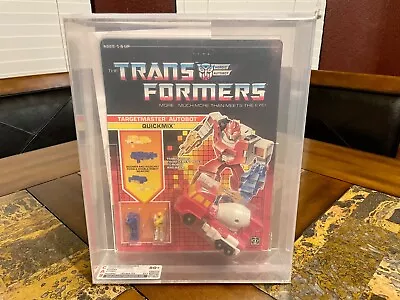 Transformers Hasbro 1988 Quickmix Targetmaster New Sealed G1 Cas 80+ Not Afa • $849.99